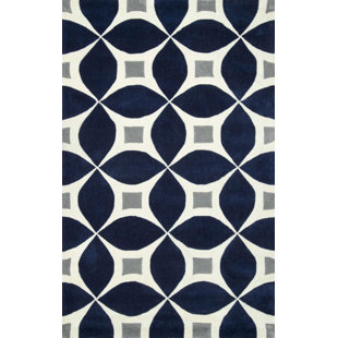 Navy Anchor Rug Wayfair Jamar Handmade Navy Blue Gray Area Rug