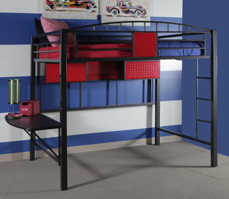 Powell Garage Full Loft Bed & Reviews Wayfair