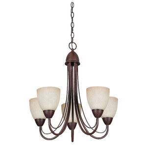 Boutin 5-Light Chain Shaded Chandelier