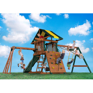 Castle Rock Swing Set