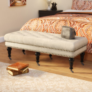 Woodard Upholstered Bench by Charlton Home