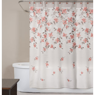 Coral Colored Shower Curtain | Wayfair Coral Colored Shower Curtain | Wayfair