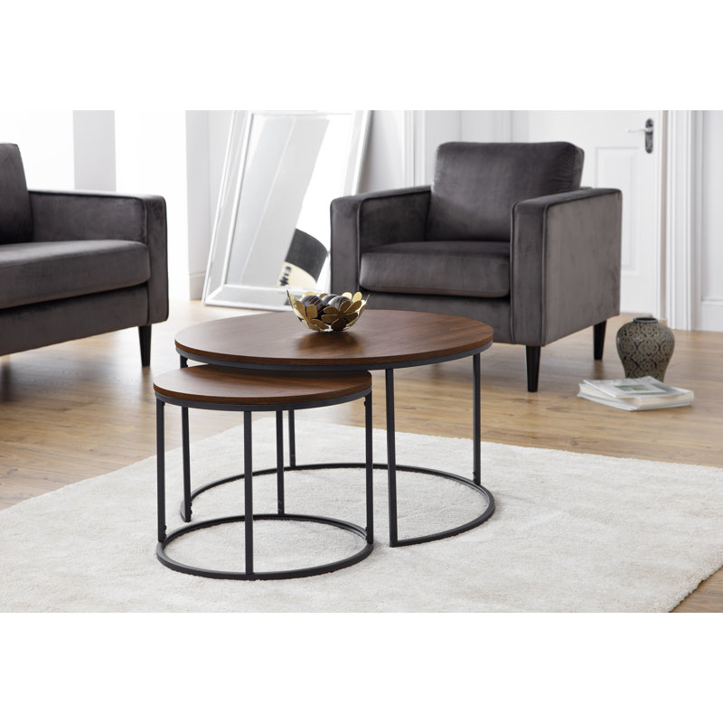 17 Stories Sandburg 2 Piece Coffee Table Set Reviews Wayfair Co Uk