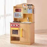 wooden kitchen for kids