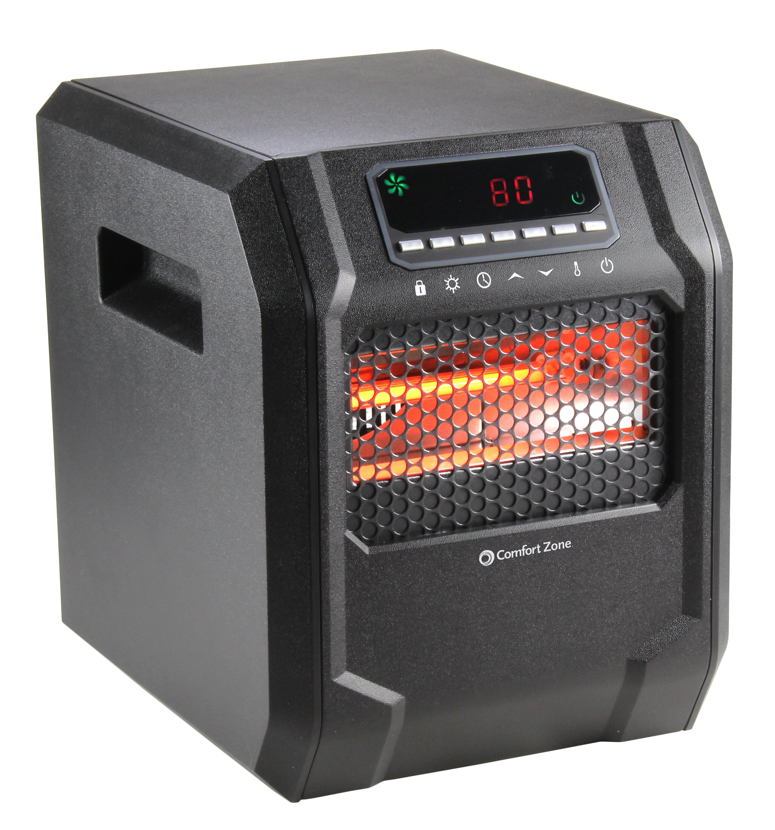 room heater with remote