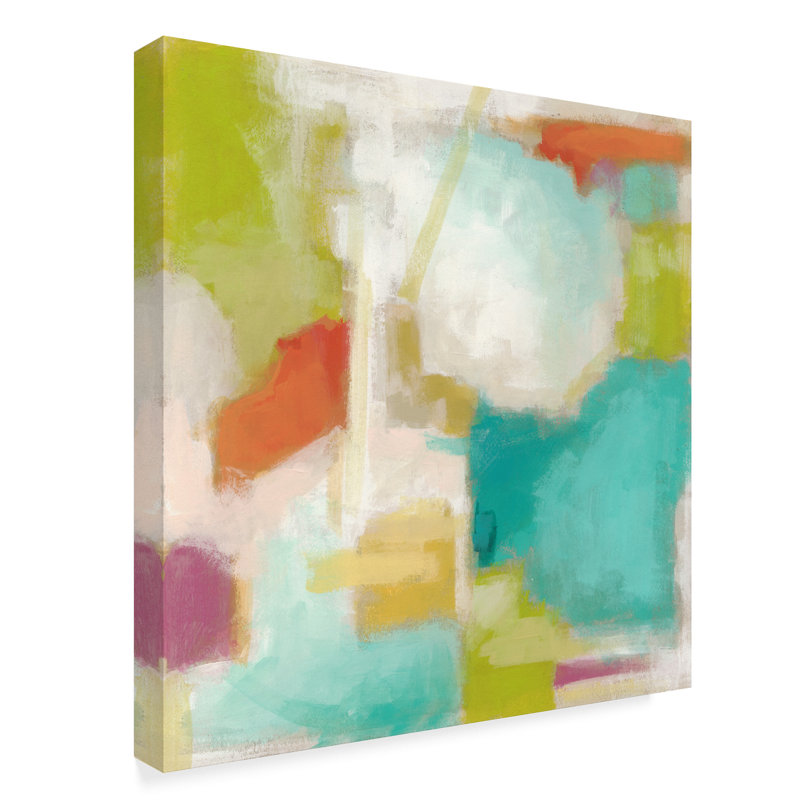 East Urban Home Color Space I Acrylic Painting Print On Wrapped