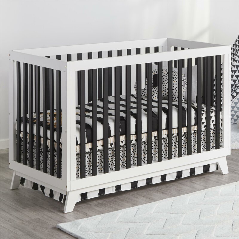 wayfair black crib