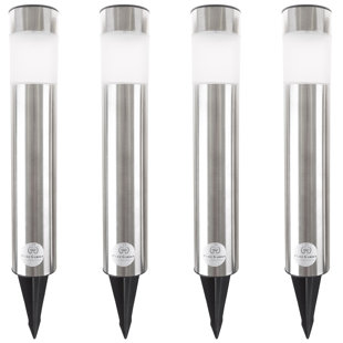 Best Column 4 Light LED Pathway Light (Set of 4) (Set of 4) By Pure Garden Outdoor Lighting Column 4 Light LED Pathway Light (Set of 4) (Set of 4) By Pure Garden Outdoor Lighting