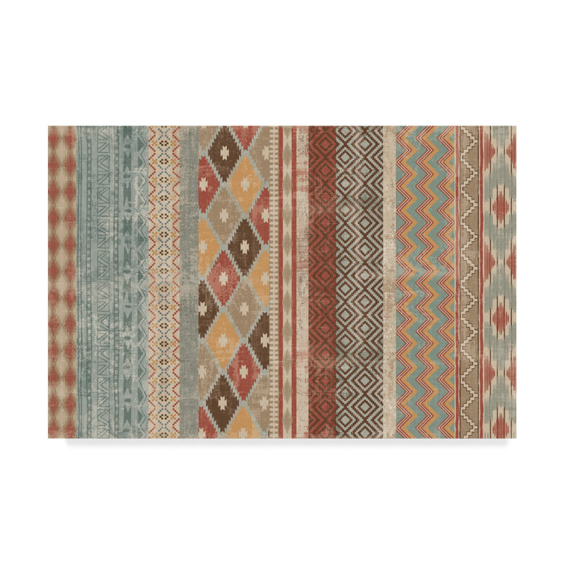 Winston Porter Southwestern Stripe Multi Panel I Ii Acrylic