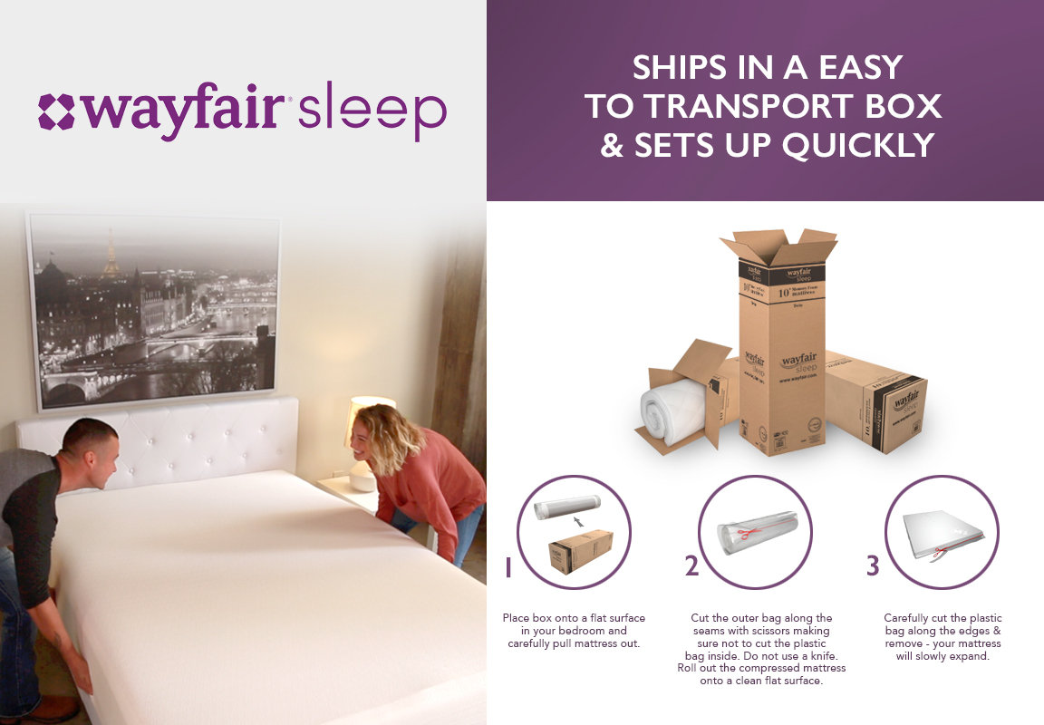 Wayfair Sleep™ Wayfair Sleep 12" Memory Foam Mattress & Reviews Wayfair