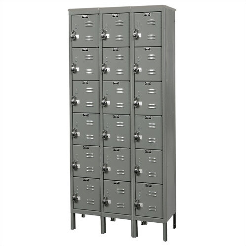 ReadyBuilt 6 Tier 3 Wide Employee Locker by Hallowell
