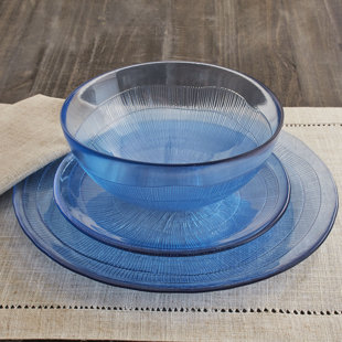 Cobalt Blue Glass Dinnerware | Wayfair Cobalt Blue Glass Dinnerware | Wayfair