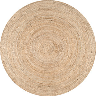 5 6 Round Jute Sisal Rugs You Ll Love Wayfair Latham Rigo Jute Hand Woven Tan Area Rug