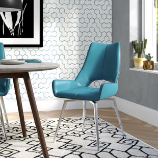Turquoise Leather Dining Chair Wayfair Quickview