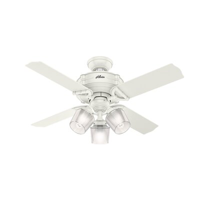 Hunter Fan 44 Brunswick 4 Blade Led Ceiling Fan With Remote