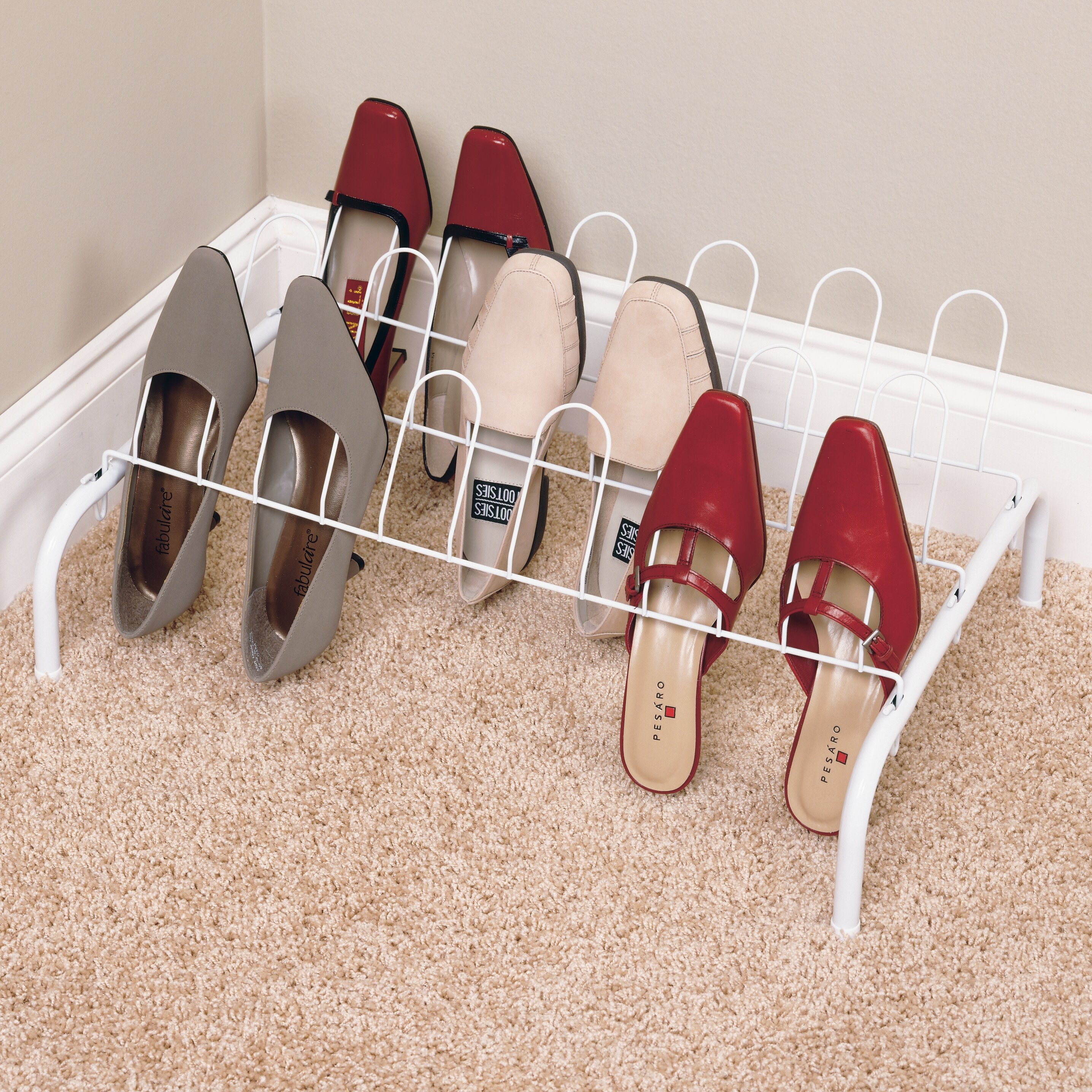 Closetmaid 9 Pair Shoe Rack Reviews Wayfair