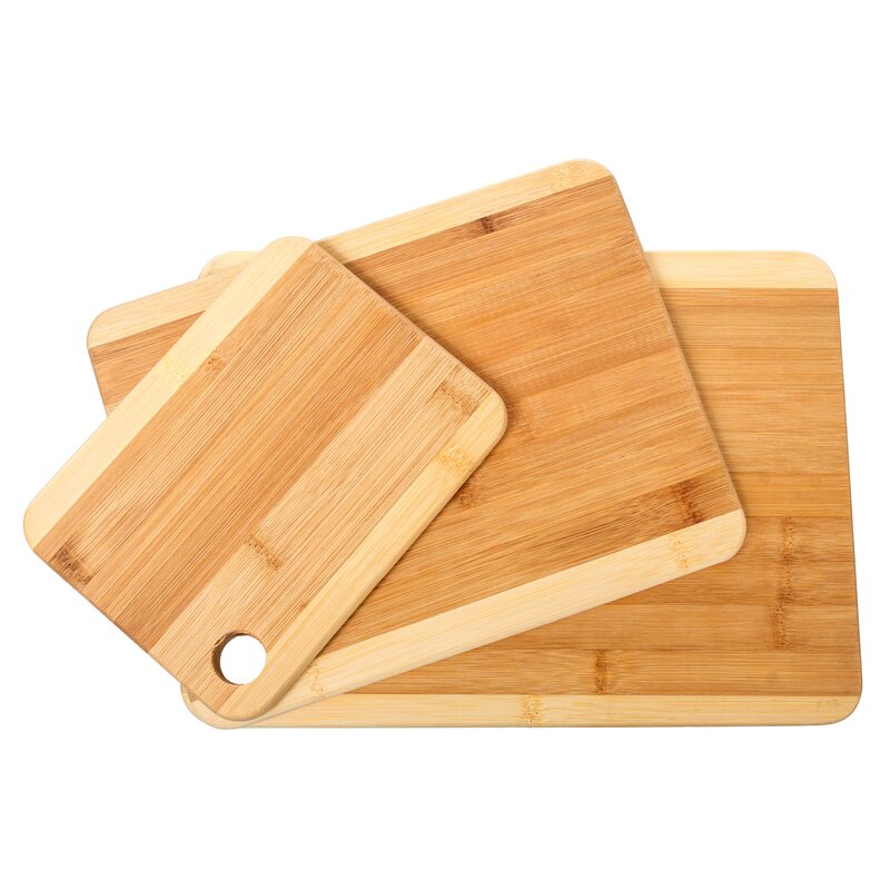 Imperial Home 3 Piece Bamboo Cutting Boards Reviews Wayfair