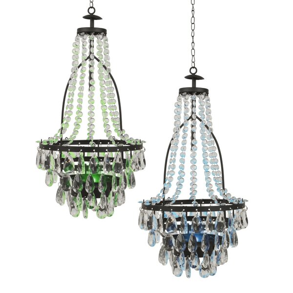 Baggs Solar 2-Light LED Empire Chandelier (Set of 2) by Bloomsbury Market