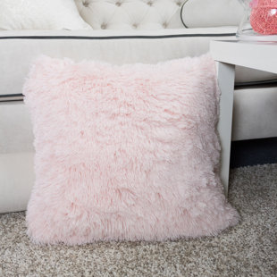 Pink Fluffy Pillow Wayfair