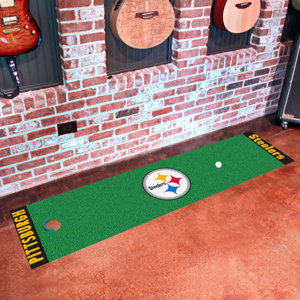 NFL Pittsburgh Steelers Putting Green Mat by FANMATS