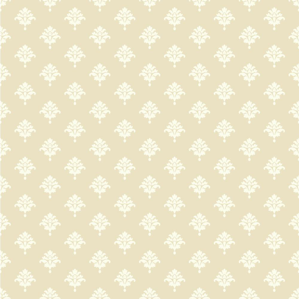 York Wallcoverings Waverly Cottage 33 X 20 5 Bling Damask