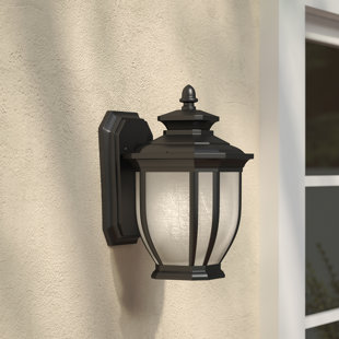 Best Greenview Metal 1-Light Outdoor Wall Lantern By Three Posts Outdoor Lighting Greenview Metal 1-Light Outdoor Wall Lantern By Three Posts Outdoor Lighting