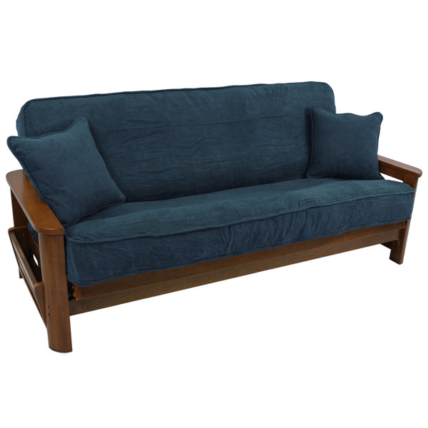 Microsuede Box Cushion Futon Slipcover By Blazing Needles New Design