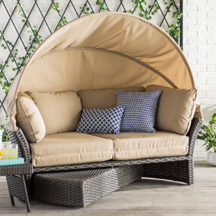 Outdoor Daybeds You Ll Love Wayfair Seagle Daybed With Cushions