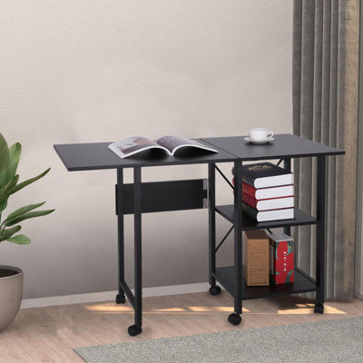 Adjustable Height Computer Table Inbox Zero