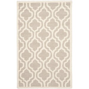 Cambridge Hand-Tufted Mocha/Ivory Area Rug