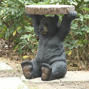 Sitting Bear Plant Stand