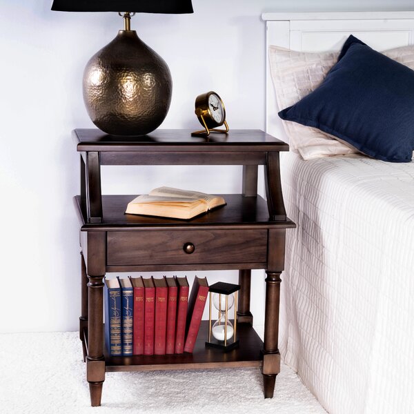 Kasandra End Table With Storage By One Allium Way