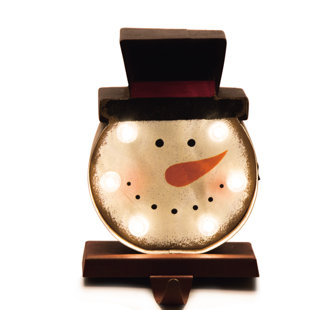battery operated marquee led lighted snowman head christmas stocking holder - Black Christmas Stockings battery operated marquee led lighted snowman head christmas stocking holder - Black Christmas Stockings