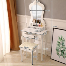Wayfair Small White Makeup Vanities You Ll Love In 2021