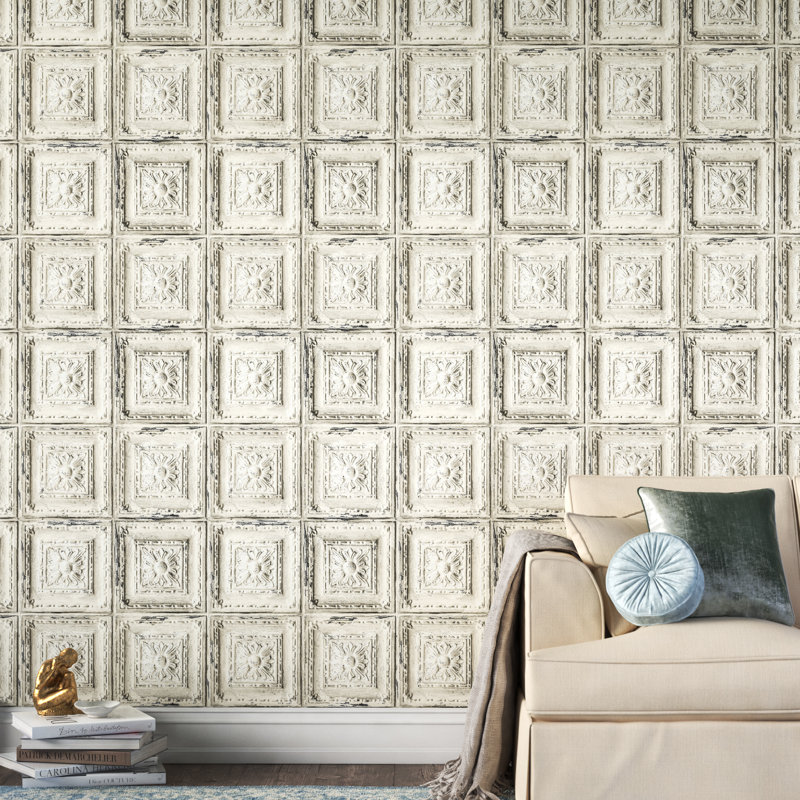 Kelly Clarkson Home Mary Louise Tin Tile 18 L X 20 5 W Peel And