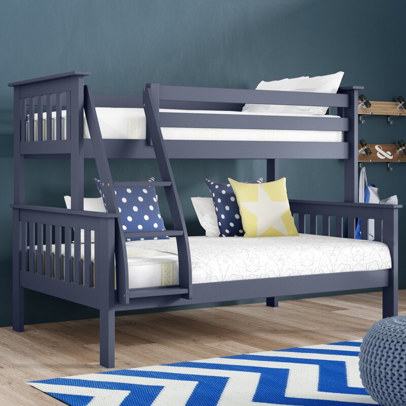 Harriet Bee Aaron Triple Sleeper Bunk Bed with Mattress & Reviews ...