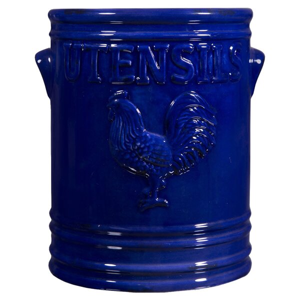 Rooster Utensil Holder by August Grove