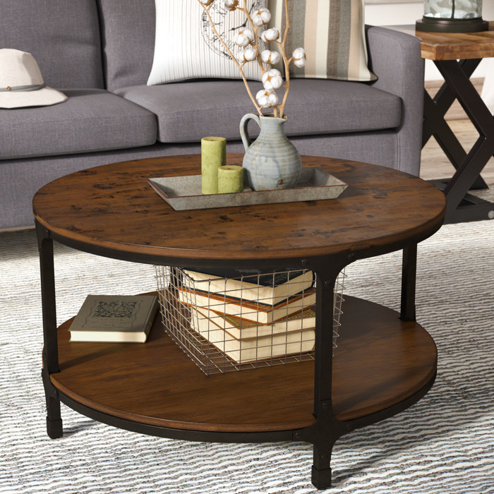 Laurel Foundry Modern Farmhouse Carolyn Solid Wood Coffee Table