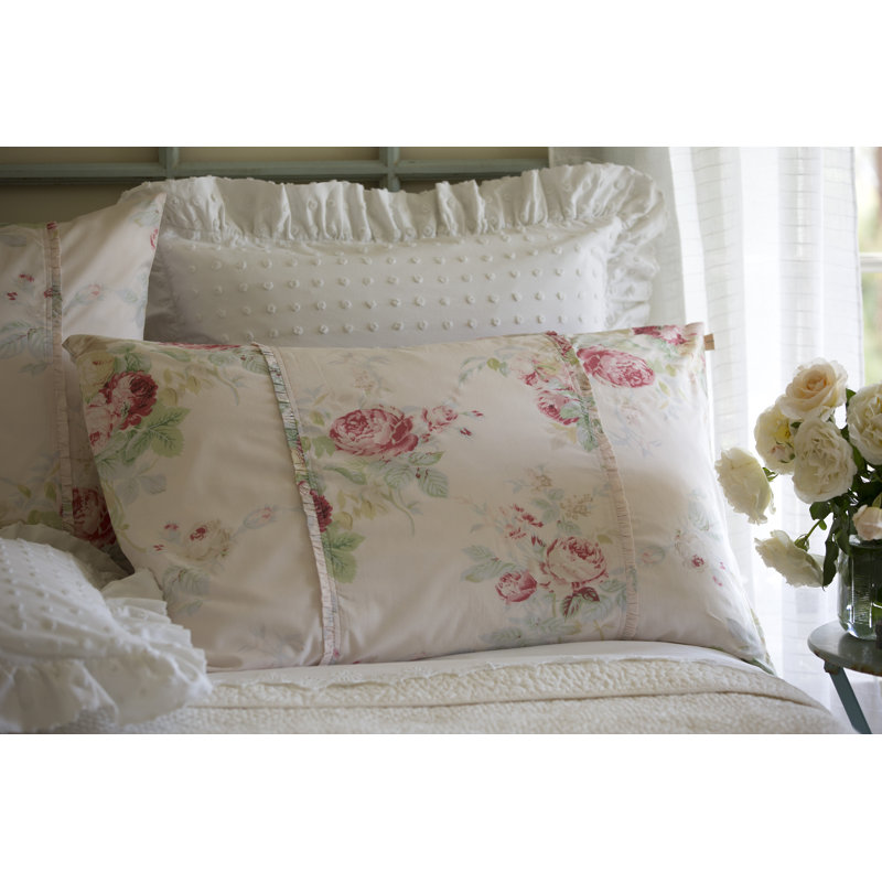 Cococozy Oxford Embroidery Linen Pillow Black
