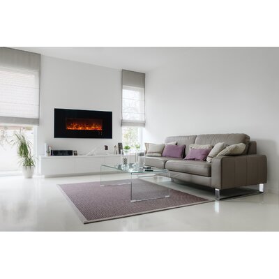 Modern Flames Ambiance Custom Linear Delux 2 Recessed Wall Mounted