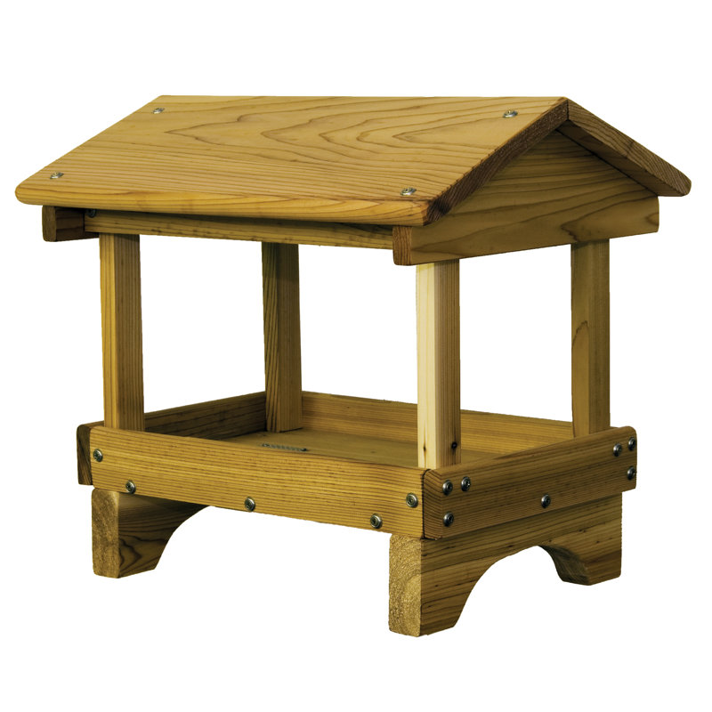 Stovall Pavilion Tray Bird Feeder Wayfair