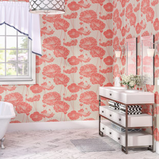 Fabric L And Stick Wallpaper You Ll Love Wayfair Quickview