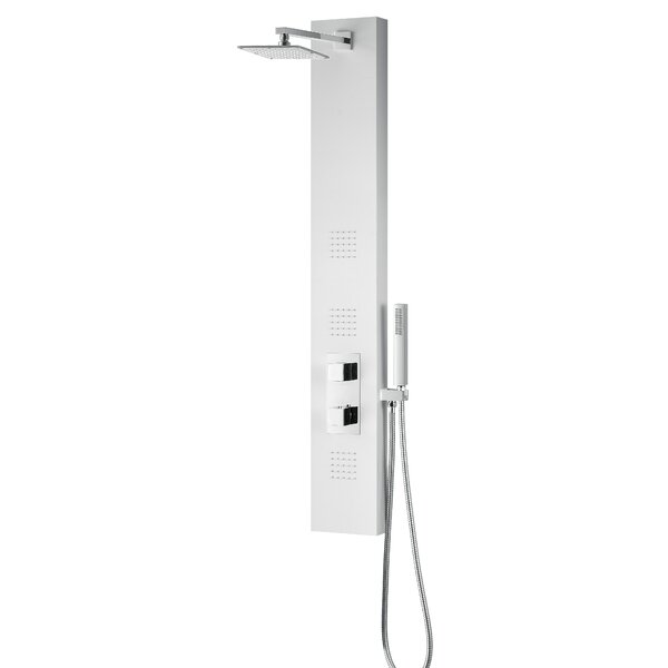 Vega Series Adjustable Shower Head Shower Panel System by ANZZI
