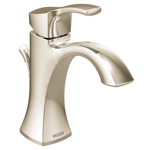Moen Voss 1 Handle High Arc Bathroom Faucet With Drain Assembly