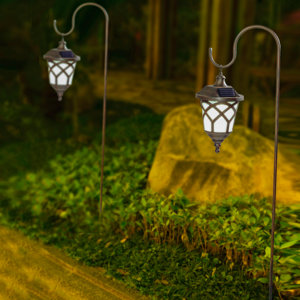 Hanging Solar 1-Light Pathway Light (Set of 2)