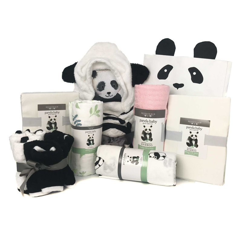 panda bear crib bedding