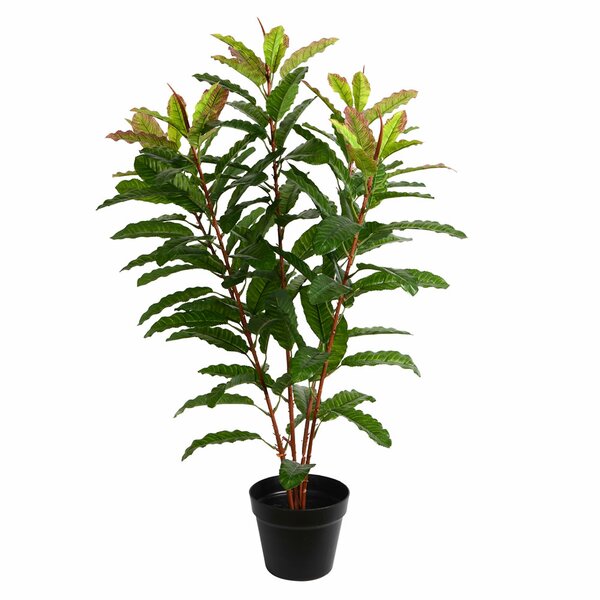 Artificial Real Myrtle Touch Floor Foliage Tree in Pot by Bay Isle Home
