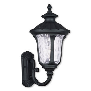 Best Gurnee Clear Water Glass 1-Light Outdoor Sconce By Three Posts Outdoor Lighting Gurnee Clear Water Glass 1-Light Outdoor Sconce By Three Posts Outdoor Lighting