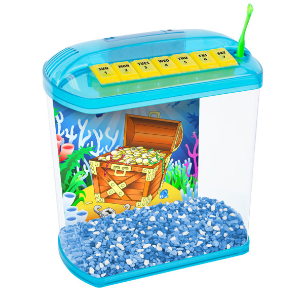 1.13 Gallon Rite-Bite Educational Aquarium Tank by Penn Plax