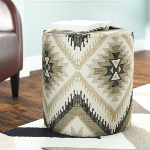 Bergenline Pouf Ottoman By Wrought Studio